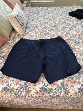 Women's Athletic Shorts - Navy